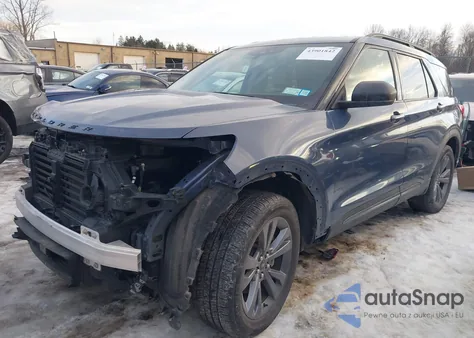 2021 Ford Explorer Xlt из США, поврежденный, VIN 1FMSK8DH6MGC41880